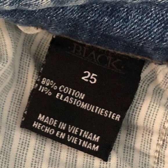 BUCKLE BLACK Fit No. 256 Boyfriend Stretch Short size 25 - Picture 9 of 14